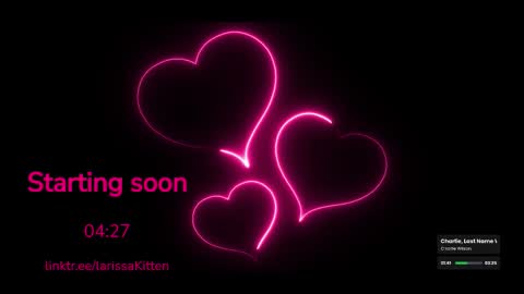 Larissa  online show from September 9, 11:54 am