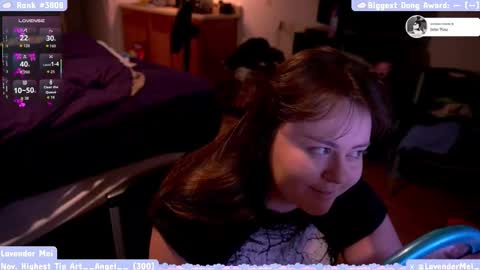 LavenderMei online show from December 19, 1:12 am