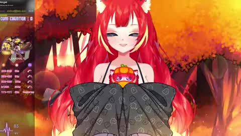 Snapshot of lewdfoxy_vt chatting on October 8, 2:45 pm Kira online show from October 8, 2:45 pm