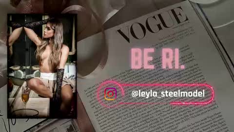 INSTA leylasteel model         online show from March 15, 11:46 am