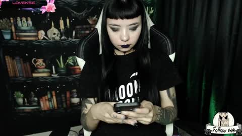 Snapshot of lilithmoon666 chatting on December 6, 11:41 pm   online show from December 6, 11:41 pm