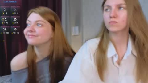 Hello our names are Kate and Alice this is our first day here. online show from March 12, 12:04 pm