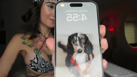 SABRINA online show from February 2, 9:56 pm