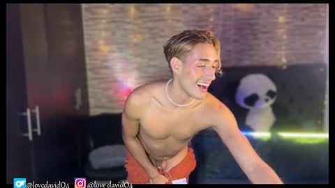 Angel David online show from July 12, 9:29 pm