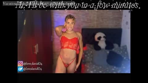 Angel David online show from July 28, 8:12 pm