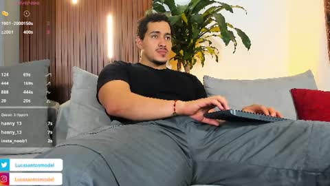 LUCA SANTOS online show from June 19, 4:40 am