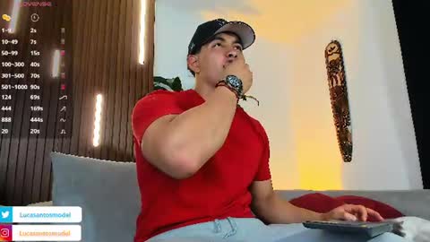 LUCA SANTOS online show from June 23, 5:15 am