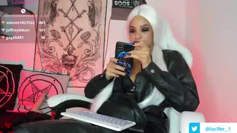 Snapshot of luci_fer_devil_1 chatting on March 1, 6:35 am Veronica Rati    online show from March 1, 6:35 am
