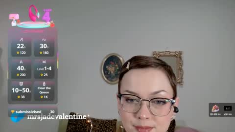 Jade online show from September 13, 12:35 am