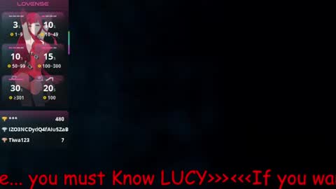 lucyheartfilia1 online show from June 13, 2:55 am