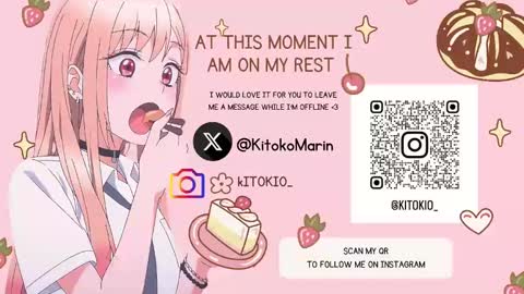 Snapshot of marin_kitoko chatting on December 10, 3:30 am Marin kitoko online show from December 10, 3:30 am