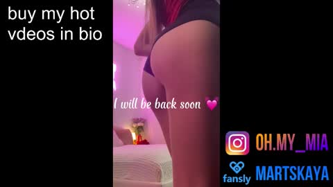 Mia Martskaya online show from October 10, 11:05 am