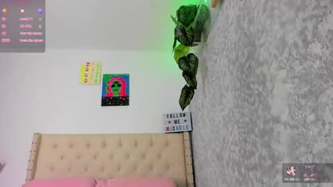 Snapshot of michele_rooss00 chatting on March 9, 4:00 pm melannie follow my new page online show from March 9, 4:00 pm