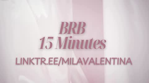 Mila Valentina online show from October 5, 1:47 am