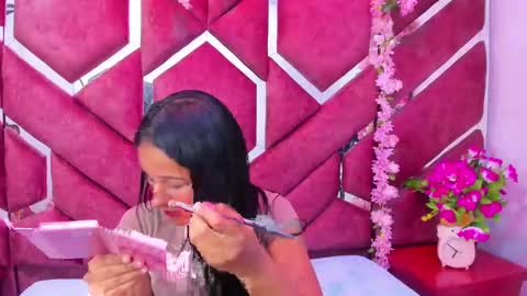 Snapshot of milly_print chatting on October 8, 3:34 am Milly Print online show from October 8, 3:34 am