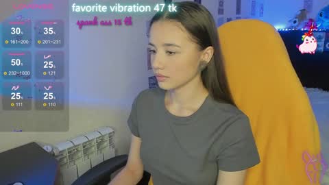 Snapshot of milyamess chatting on February 8, 1:00 am Emily online show from February 8, 1:00 am