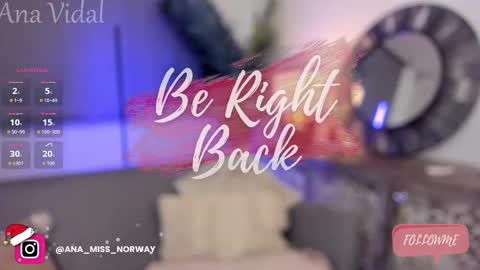 Ana Vidal online show from December 3, 11:16 pm