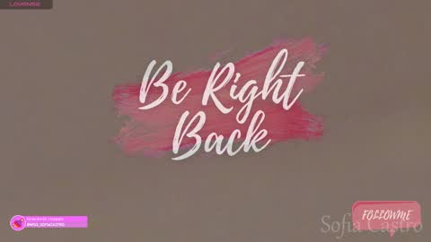 Snapshot of miss_sofiaa_ chatting on February 11, 11:42 am Sofia Castro online show from February 11, 11:42 am