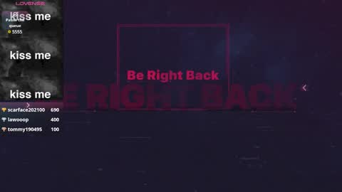 NaomiScarlett online show from February 22, 8:20 pm