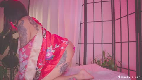 Snapshot of nekyra_san chatting on February 2, 3:21 am Mely  Birthday party saturday night BYO online show from February 2, 3:21 am