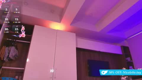 Snapshot of nicolette_tay chatting on October 8, 4:57 pm Nicol online show from October 8, 4:57 pm