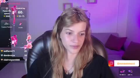 Snapshot of nora_vennucci chatting on February 7, 11:55 pm Nora online show from February 7, 11:55 pm