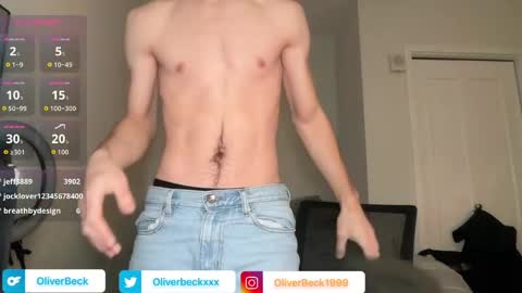 Oliver Beck online show from April 2, 8:38 pm