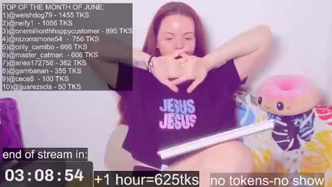 only_sarah1 online show from June 26, 10:26 pm