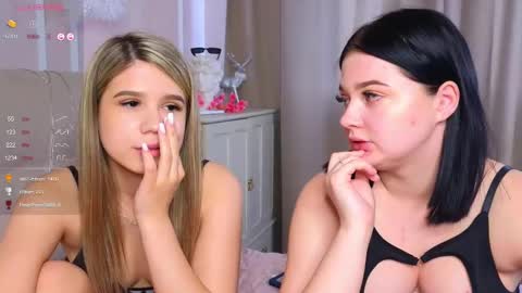 Lora black  and Lili blonde welcome you here online show from March 11, 2:40 pm