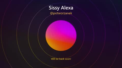 sissy alexxxa online show from January 18, 10:30 pm