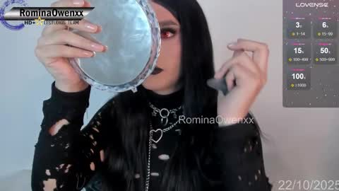 ROMINA OWEN online show from October 22, 7:44 am