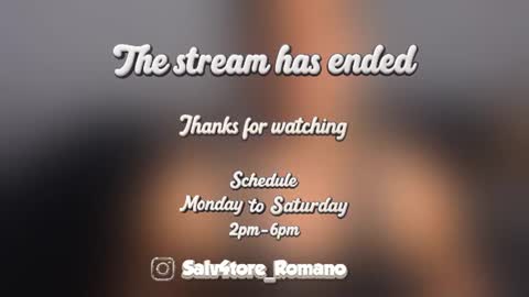 Salvatore online show from July 1, 2:53 am