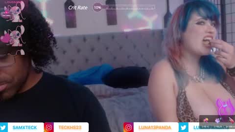 Snapshot of samandbrat chatting on March 12, 12:53 am Join us -   and    online show from March 12, 12:53 am