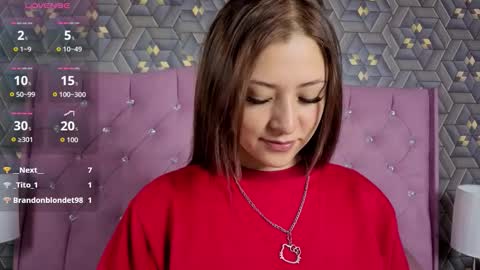 Snapshot of samanta_colen chatting on September 24, 6:09 am Samanta online show from September 24, 6:09 am
