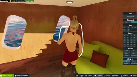 Samantha online show from March 7, 9:17 pm