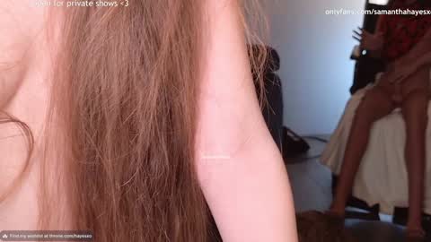 The Real Samantha Hayes haha  online show from February 4, 1:56 am