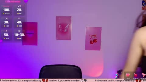 sampuckettbaby online show from June 6, 1:11 am