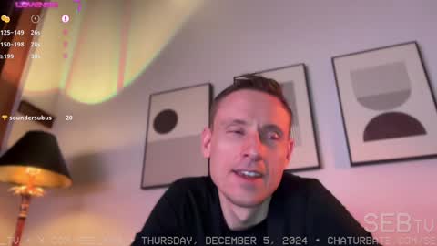 Sebastian online show from December 6, 4:08 am