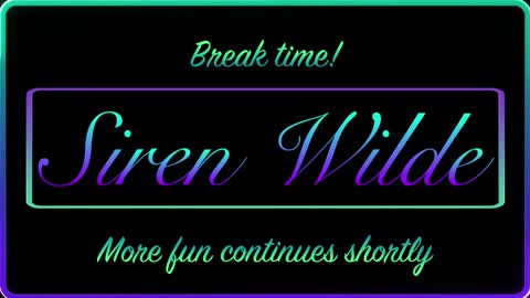 Siren Wilde online show from November 18, 1:52 am