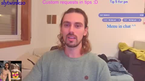 Snapshot of slytwink20 chatting on September 23, 8:59 pm slytwink20 online show from September 23, 8:59 pm