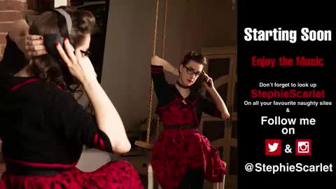Stephie Scarlet online show from February 16, 6:22 am