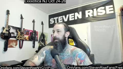 StevenRiseNYC online show from October 22, 2:37 am