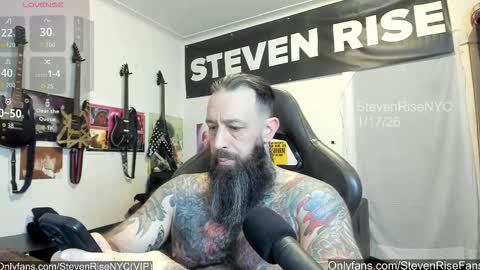 StevenRiseNYC online show from January 17, 12:47 pm