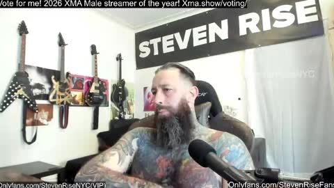 StevenRiseNYC online show from April 19, 9:28 pm