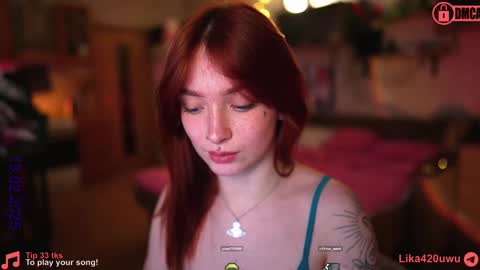 Lika ginger  Jessy blond   online show from February 13, 5:16 am