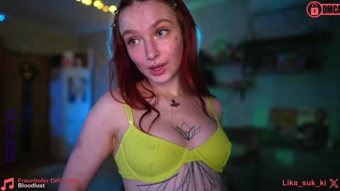 Lika ginger  Jessy blond   online show from February 4, 8:06 pm