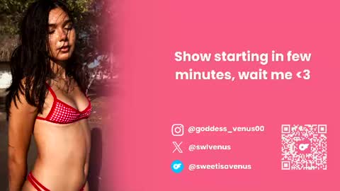 Venus online show from July 8, 7:50 pm