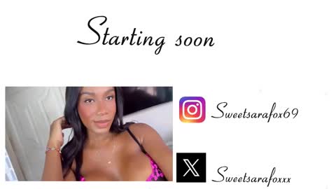 Snapshot of sweetsarafoxxx chatting on October 14, 3:59 pm Sara Sofia Libra online show from October 14, 3:59 pm
