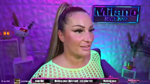 TamaraMilano online show from July 22, 8:27 am