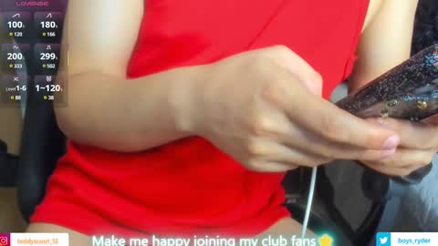 Snapshot of teddy_cowboy chatting on March 8, 12:44 am  Follow me on Twitter boys ryder and instagram teddyscoot 12  online show from March 8, 12:44 am